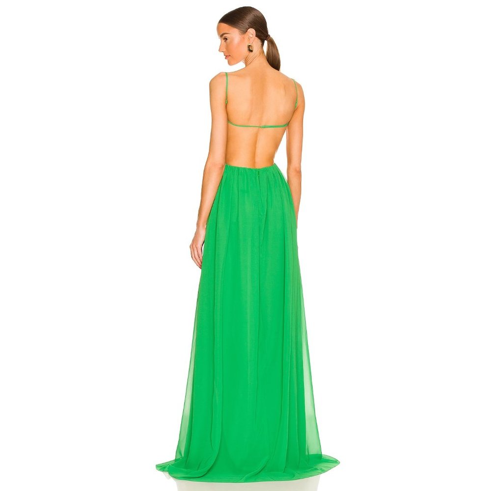 SAU LEE x REVOLVE Giselle Dress in Light Apple Green